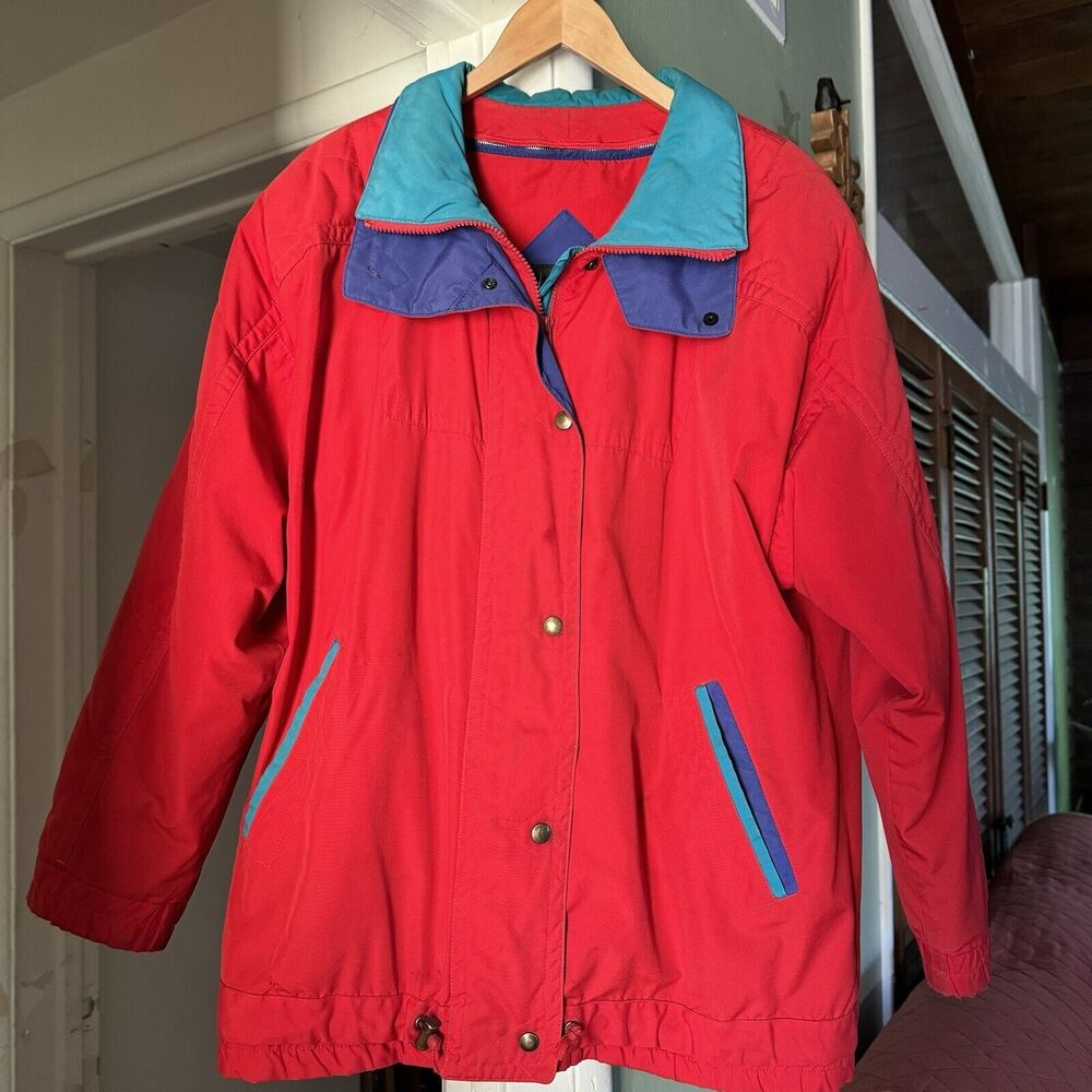 vintage london fog jacket Unisex Jacket Size XL Removable Liner